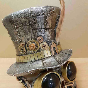 Steampunk Skull with Goggles