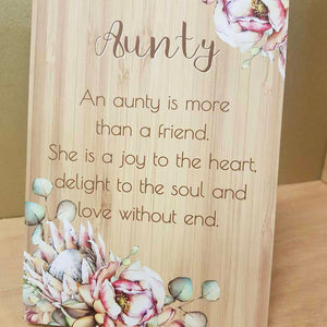 Aunty Plaque