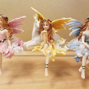 Seated Fairy & Unicorn
