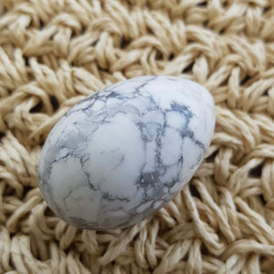 Howlite Egg