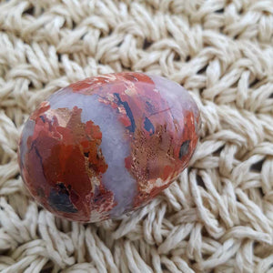 Crazy Lace Agate Egg