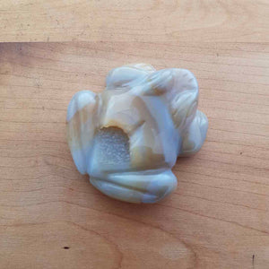 Agate Frog (approx. 6x5.5cm)