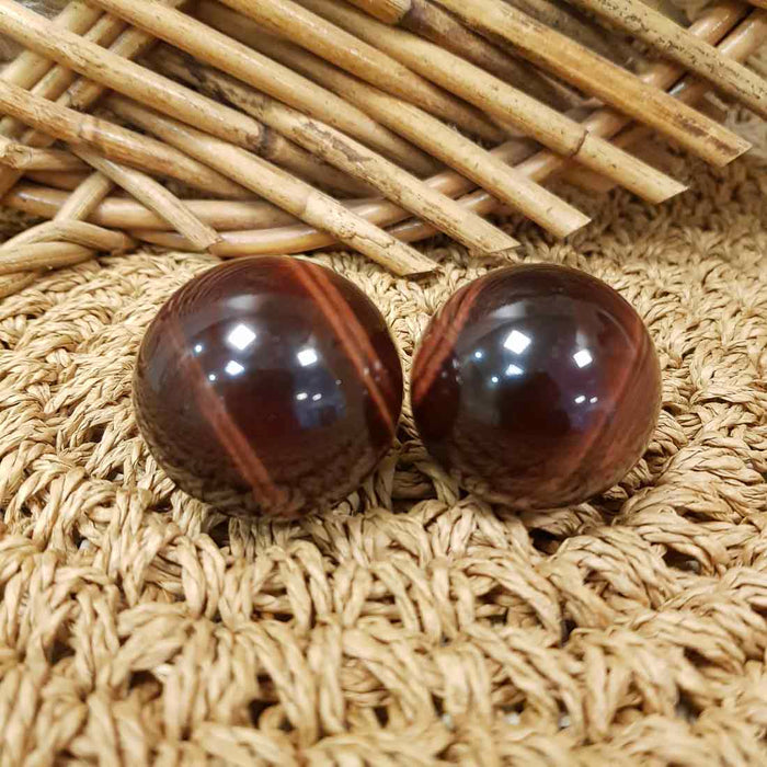 Red Tiger's Eye Sphere (approx. 3.5x3.5cm)