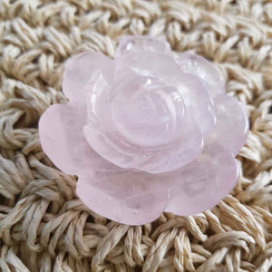 Rose Quartz Flower