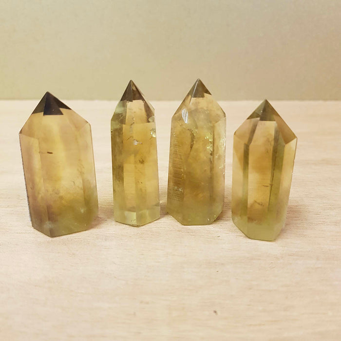 Natural Smoky Citrine Polished Point (assorted. approx. 4.2-4.9x3.1-3.7cm)