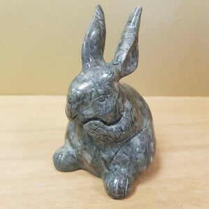 Grey Marble Onyx Rabbit