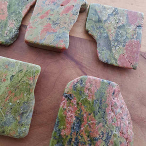 Unakite Polished Slab