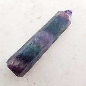 Rainbow Fluorite Point