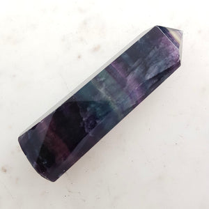 Rainbow Fluorite Point