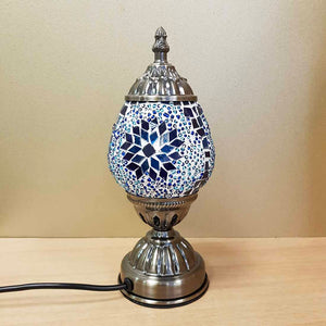 Moody Blues Turkish Style Mosaic Lamp