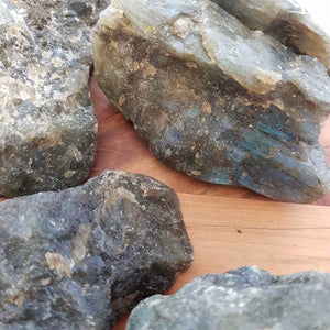 Labradorite Semi Polished Pieces
