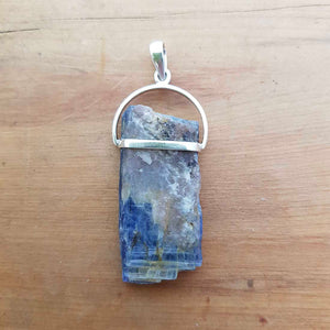 Blue Kyanite Shard Pendant