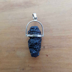 Tektite Raw Pendant