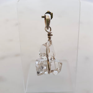 New York Herkimer Diamond Pendant (sterling silver)
