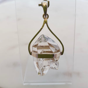 New York Herkimer Diamond Pendant (sterling silver)