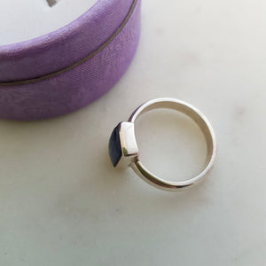 Iolite Ring (sterling silver)