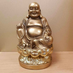 Gold Look Happy Buddha