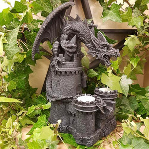 Dragon Guarding Castle