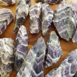 Chevron Amethyst Rough Point