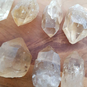 Natural Citrine Point