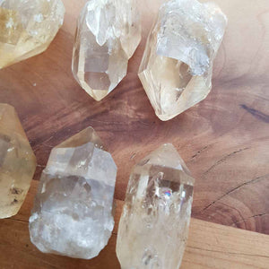 Natural Citrine Point