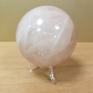 Rose Quartz Sphere (approx. 8x8cm)