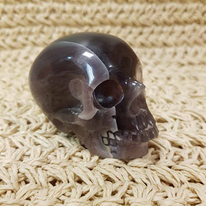 Amethyst Skull (approx. 6x7x4.5cm)