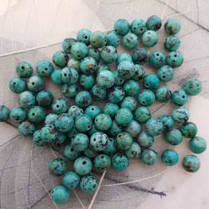 African Turquoise Bead