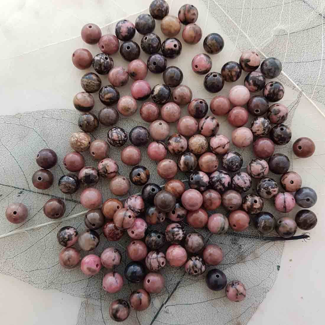 Rhodonite beads online