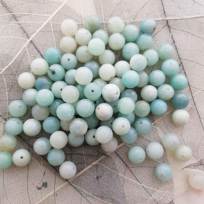 Amazonite Bead (assorted. approx. 8mm round)
