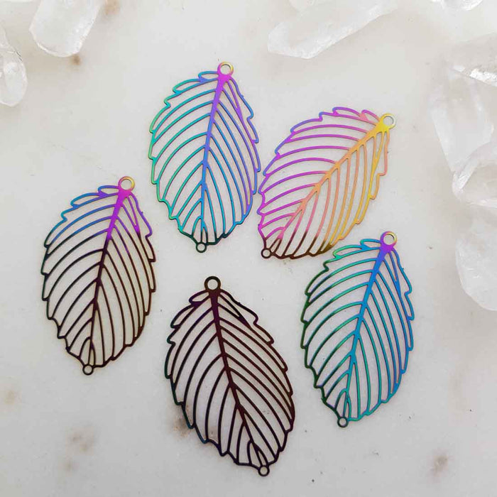 Metal Leaf Pendant (assorted)