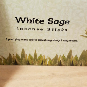 White Sage Incense (Kamini 40g)