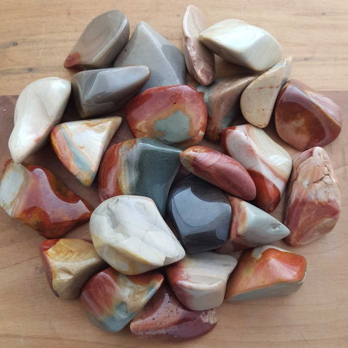 Polychrome Jasper Tumble (assorted & irregular shapes)