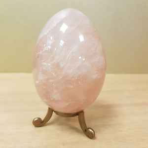 Rose Quartz Egg (approx. 8.5x6cm)