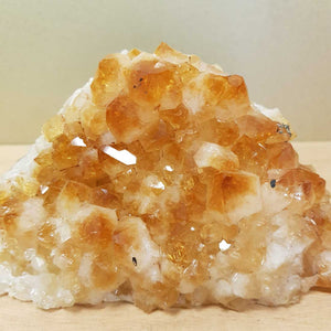 Citrine Standing Cluster