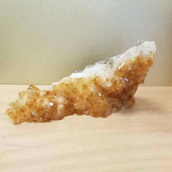 Citrine Standing Cluster (heat treated. approx. 22x15x10cm)