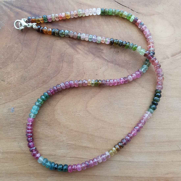 Faceted Tourmaline Necklace