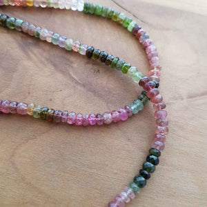 Faceted Tourmaline Necklace