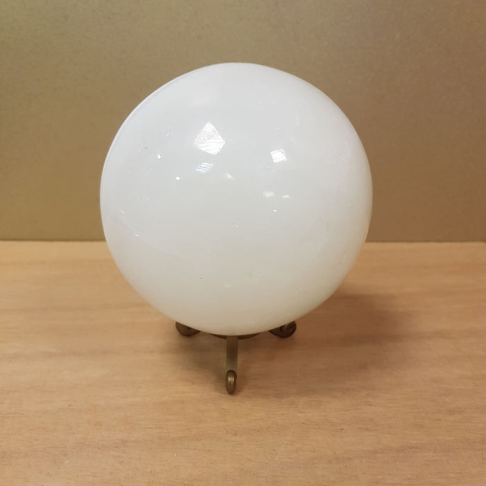 Selenite Sphere (assorted approx. 10cm diameter)