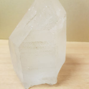 Clear Quartz Partially Polished Point