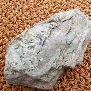 Fuschite Rough Rock with Kyanite