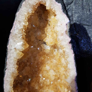 Citrine Geode from Brazil