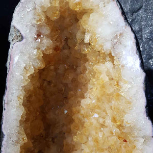 Citrine Geode from Brazil