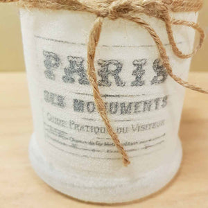 Paris Jar Candle Holder