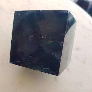 Rainbow Fluorite Balancing Cube