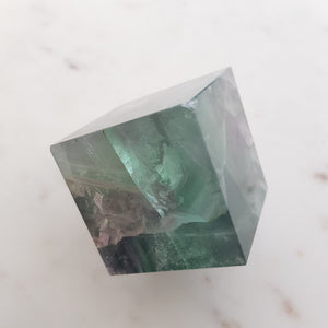 Rainbow Fluorite Balancing Cube