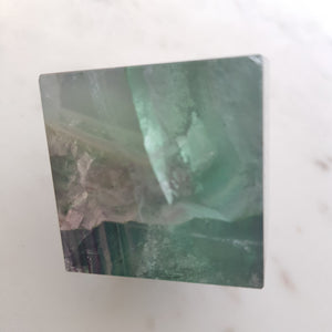 Rainbow Fluorite Balancing Cube