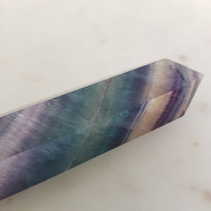 Rainbow Fluorite Polished Point