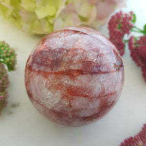 Hematoid Quartz Sphere