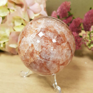 Hematoid Quartz Sphere